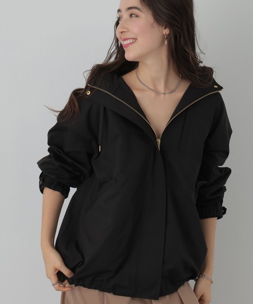 saloon（サルーン）の「SALOON(サルーン)/《再入荷・新色登場》マウンテンパーカー【手洗い可】（マウンテンパーカー・レディース・ブラック/カーキ/グレイッシュベージュ/ネイビー/グリーン系その他/チャコール/アクア/オフホワイト/ベージュ/グリーン系その他2/ブラウン・MEDIUM/SMALL）」の14枚目の写真