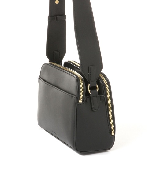 niko and...(ニコアンド)の「オリジナル3roomお財布ショルダーバッグ(ショルダーバッグ・レディース・ブラック/ベージュ・0)」の4枚目の写真