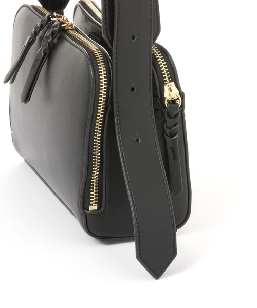 niko and...(ニコアンド)の「オリジナル3roomお財布ショルダーバッグ(ショルダーバッグ・レディース・ブラック/ベージュ・0)」の8枚目の写真