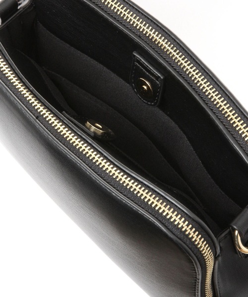 niko and...(ニコアンド)の「オリジナル3roomお財布ショルダーバッグ(ショルダーバッグ・レディース・ブラック/ベージュ・0)」の12枚目の写真