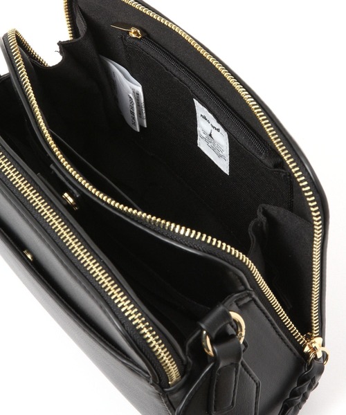 niko and...(ニコアンド)の「オリジナル3roomお財布ショルダーバッグ(ショルダーバッグ・レディース・ブラック/ベージュ・0)」の13枚目の写真