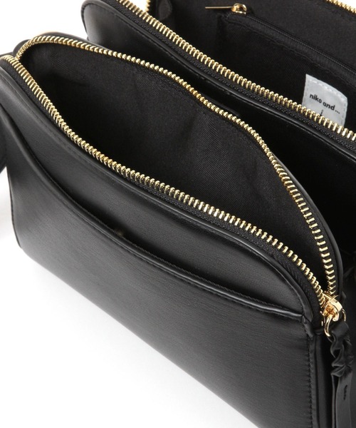 niko and...(ニコアンド)の「オリジナル3roomお財布ショルダーバッグ(ショルダーバッグ・レディース・ブラック/ベージュ・0)」の16枚目の写真