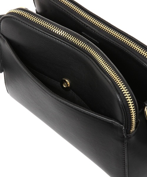 niko and...(ニコアンド)の「オリジナル3roomお財布ショルダーバッグ(ショルダーバッグ・レディース・ブラック/ベージュ・0)」の17枚目の写真