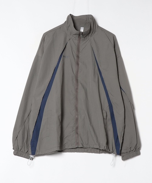 ROOPTOKYO（ループトウキョウ）の「▲DEFORMATION DESIGN JACKET/変形 デザインナイロンジャケット レイヤード Y2K（ナイロンジャケット・メンズ・ホワイト/グレー・M/XL/L）」の12枚目の写真