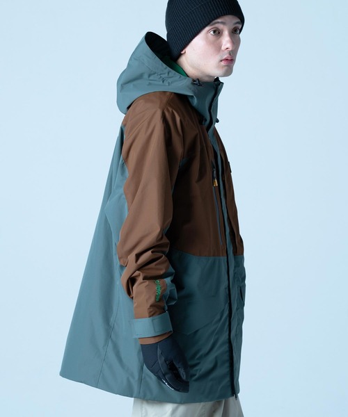 INHABITANT(インハビタント)の「inhabitant(インハビタント)フルジップジャケット INH FULL-ZIP JACKET スノーボード・スキーウェア タウンウェア(その他アウター・メンズ・グリーン/ベージュ・L/M)」の19枚目の写真