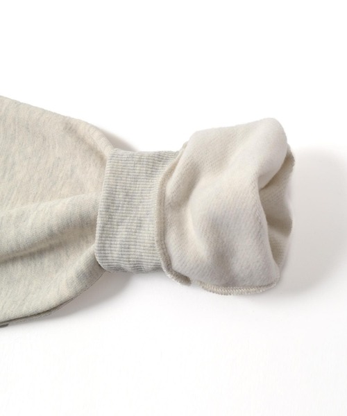 GLAZOS（グラソス）の「【あったか】裏起毛・フロントグラフィック刺繍トレーナー（スウェット・キッズ・オートミール/グレー/ネイビー・150cm/160cm/170cm/140cm）」の10枚目の写真