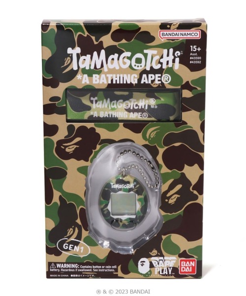 Tamagotchi A BATHING APE GEN 1 カモフラージュ BAPE X TAMAGOTCHI 】ABC CAMO ORIGINAL TAMAGOTCHI | bape.com