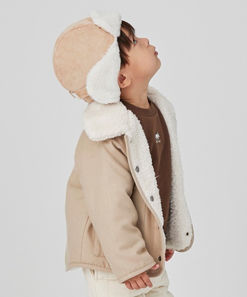 petit main（プティマイン）の「【プティプラ】BOYS長袖トレーナー（スウェット・キッズ・ダークブラウン/ライトグリーン/アイボリー/クリーム/レッド/ブルー/ホワイト系その他/ネイビー・80ｃｍ/90cm/110cm/120cm/130cm/100cm）」の9枚目の写真