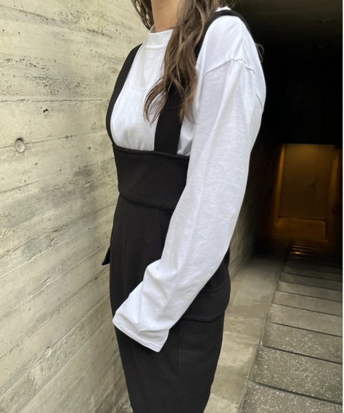 ハイウエストフロントZIPジャンスカ（スカート）｜SallyLunn（サリーラン）