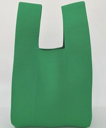 Silly（シリー）の「【オールシーズン使えるアイテム！】【ニットトートバックのミニサイズが登場！】ニットミニトートバッグ（トートバッグ）」