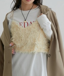 フェザーライクフリンジキャミソール