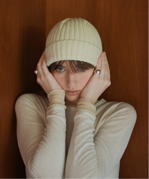 セール】KIJIMA TAKAYUKI×CLANE CASHMERE WATCH CAP（ニットキャップ