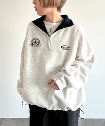 ハーフジップスウェット【ZOZOTOWN限定アイテム】