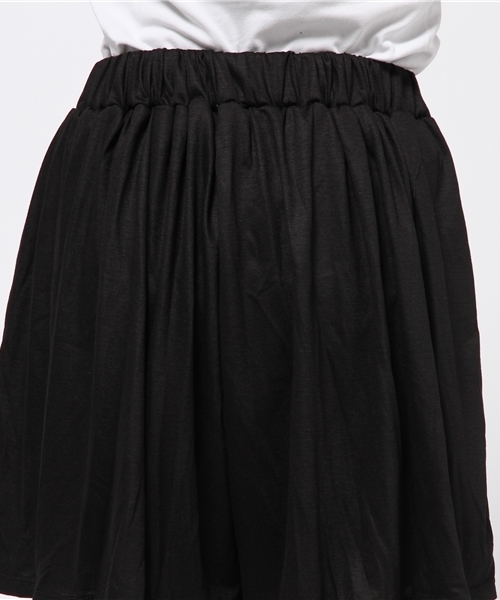 OUTLET（アウトレット）の「【Ciaopanic】天竺ギャザーキュロット（その他パンツ・レディース・ネイビー/ブラック/チャコールグレー/グレー・FREE）」の12枚目の写真