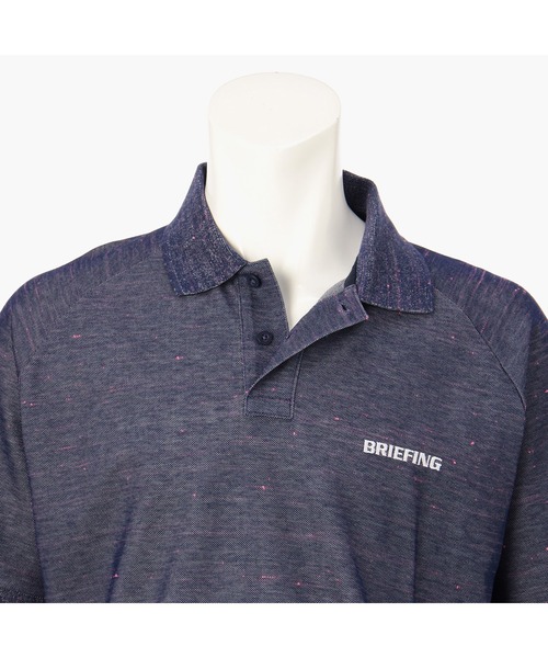 【ブリーフィングゴルフ】BRIEFING × mocT MENS NEON POLO