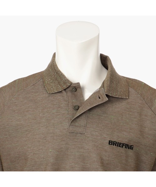 【ブリーフィングゴルフ】BRIEFING × mocT MENS NEON POLO