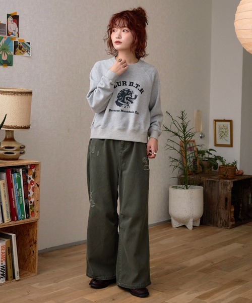 eLur（エラー）の「【eLur】ドッグスウェットシャツ（スウェット