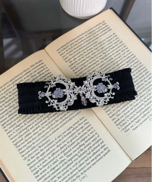 axes femme（アクシーズファム）の「しずく付クラシカルゴムベルト（ベルト・レディース・ブルー/ラベンダー/キナリ/ピンク・FREE）」の4枚目の写真