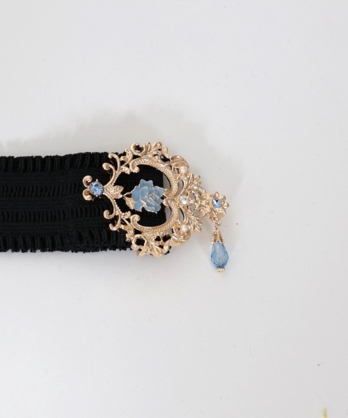 axes femme（アクシーズファム）の「しずく付クラシカルゴムベルト（ベルト・レディース・ブルー/ラベンダー/キナリ/ピンク・FREE）」の18枚目の写真