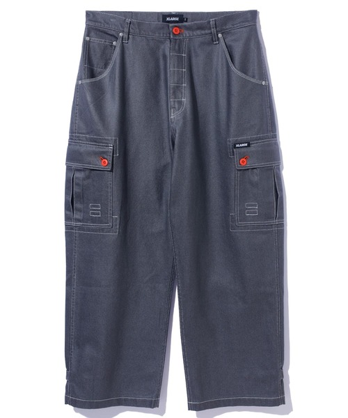 XLARGE（エクストララージ）の「DENIM CARGO PANTS（その他パンツ・メンズ・インディゴブルー/ブラック・34inch/30inch/32inch/36inch）」の14枚目の写真
