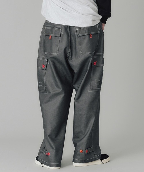 XLARGE（エクストララージ）の「DENIM CARGO PANTS（その他パンツ・メンズ・インディゴブルー/ブラック・34inch/30inch/32inch/36inch）」の11枚目の写真