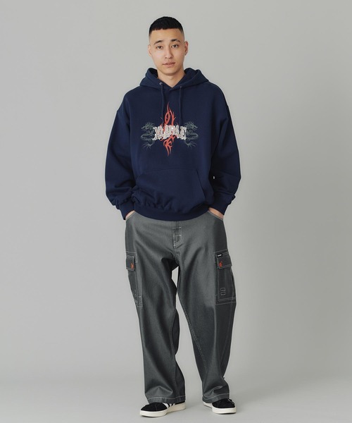 XLARGE（エクストララージ）の「DENIM CARGO PANTS（その他パンツ・メンズ・インディゴブルー/ブラック・34inch/30inch/32inch/36inch）」の17枚目の写真