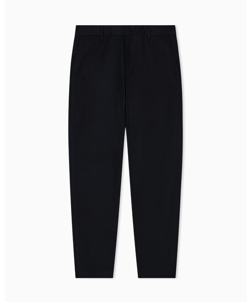 EMPORIO ARMANI(エンポリオアルマーニ)の「【エンポリオ アルマーニ】チノパンツ コンフォートギャバジン製(チノパンツ・メンズ・ブラック・44/46/48/50/52/54/56)」の5枚目の写真