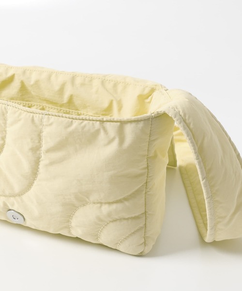 KBF（ケイビーエフ）の「キルティングデザインショルダーBAG（ショルダーバッグ・レディース・ブラック/オレンジ系その他/イエロー・ONE）」の11枚目の写真