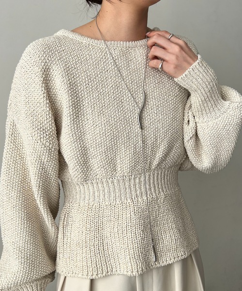 GOLDY(ゴールディ)の「〈GOLDY/ゴールディ〉ウェーブラインロングネックレス(ネックレス・レディース・ゴールド/シルバー・FREE)」の3枚目の写真