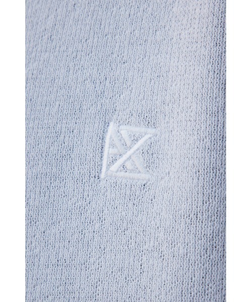 AZUL by moussy（アズールバイマウジー）の「バックロゴジャガードカーディガン（カーディガン/ボレロ・メンズ・ホワイト/ブラック・MEDIUM/LARGE）」の11枚目の写真