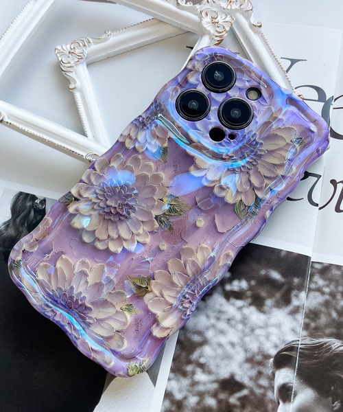 楽天市場】押し花 グリッター iphoneケースの通販