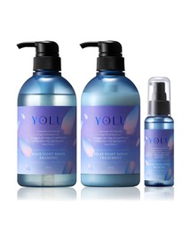 YOLU ヨル サクラ ナイトリペア シャンプー トリートメント ヘアオイル セット