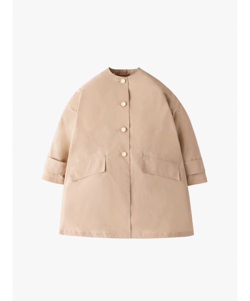 Mackintosh（マッキントッシュ）の「HUMBIE NO COLLAR/METAL BUTTON（ノーカラージャケット・レディース・ネイビー/ベージュ/ブラック/ライトブルー・6/4）」の3枚目の写真