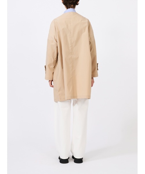 Mackintosh（マッキントッシュ）の「HUMBIE NO COLLAR/METAL BUTTON（ノーカラージャケット・レディース・ネイビー/ベージュ/ブラック/ライトブルー・6/4）」の8枚目の写真