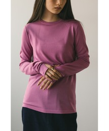 スリットスリーブニット