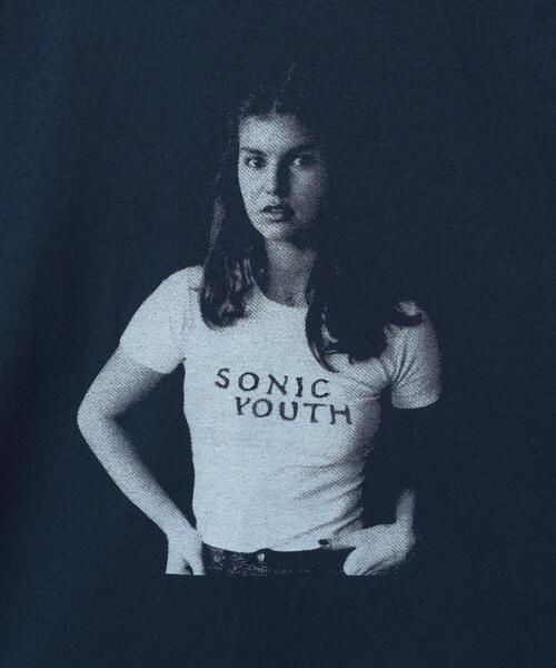 「新商品」に関するプレスリリース 6（ロク）の「＜6(ROKU)＞SONIC YOUTH FUNKY DONKEY/Tシャツ（T トップス