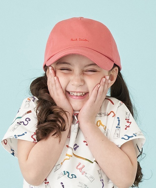 Paul Smith PS HAPPY長袖ワンピース　ピンク110 子供キッズ Paul Smith PS HAPPY長袖ワンピース ピンク110 子供キッズ Paul