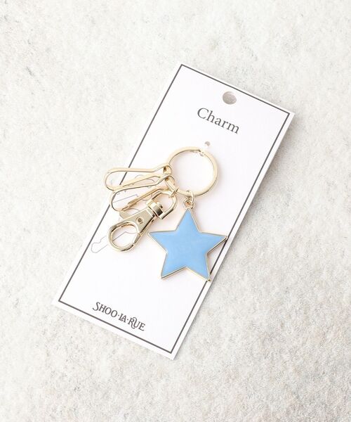 SHOO・LA・RUE(シューラルー)の「◆【推し活】カラーエポ星チャーム(チャーム・レディース・アイボリー/ブラック/ダークグリーン/イエロー/ベージュ/レッド系1/ベビーピンク/ライトパープル/サックスブルー・00)」の6枚目の写真