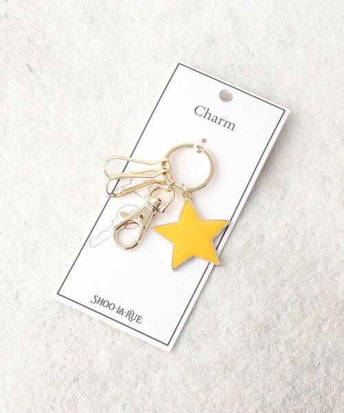 SHOO・LA・RUE(シューラルー)の「◆【推し活】カラーエポ星チャーム(チャーム・レディース・アイボリー/ブラック/ダークグリーン/イエロー/ベージュ/レッド系1/ベビーピンク/ライトパープル/サックスブルー・00)」の8枚目の写真