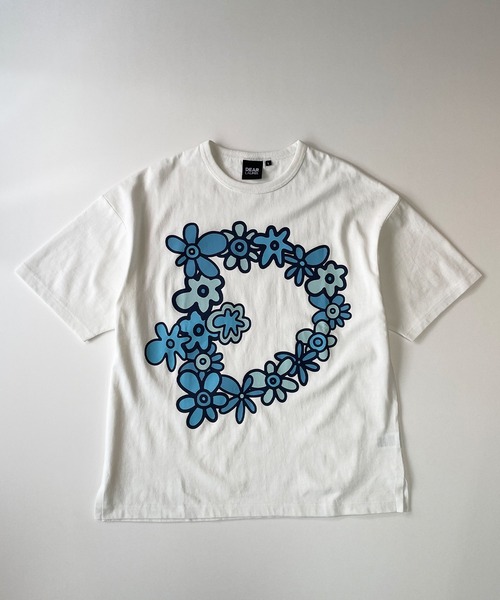 ムラサキスポーツ(ムラサキスポーツ)の「DEAR LAUREL/ディアローレル Tシャツ Graphic T-shirts "Flower D" D24S2108(Tシャツ/カットソー・メンズ・ブラック/ホワイト・M/L)」の3枚目の写真