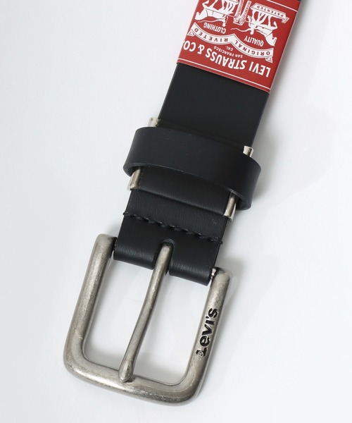 Levi's(リーバイス)の「Levi's/リーバイス 30mm 本革 帆型 レザーベルト(ベルト・メンズ・ブラック/ブラウン/ダークブラウン・FREE)」の7枚目の写真