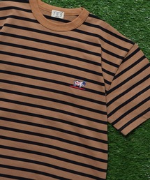 TES HUNTINGTON BORDER T-SHIRT / Ｔシャツ
