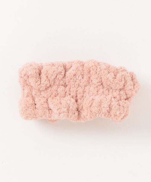 VIBGYOR Women（ヴィブジョー　ウィメン）の「【float】ふわふわ もこもこ リボン くすみカラー ヘアバンド（ヘアバンド・レディース・ブラウン/ピンク/ベージュ/グレイッシュベージュ/オフホワイト・FREE）」の11枚目の写真