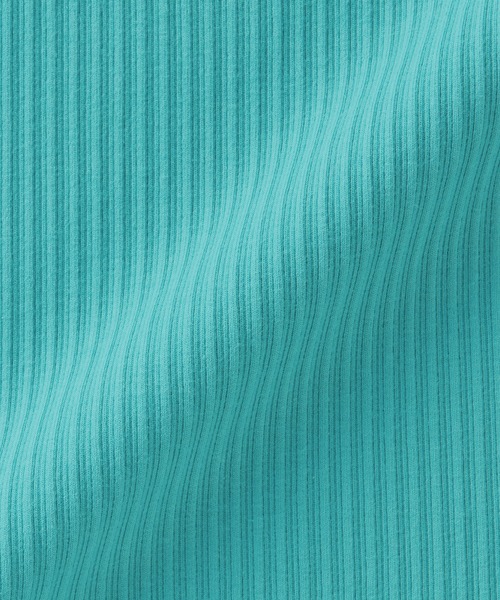 無印良品（ムジルシリョウヒン）の「婦人　ランダムリブタンクトップ（タンクトップ・レディース・オフホワイト/ライトグレー系2/ライトグリーン/ベージュ系1/オレンジ/ブラック・XL/L/M/S/XS）」の12枚目の写真