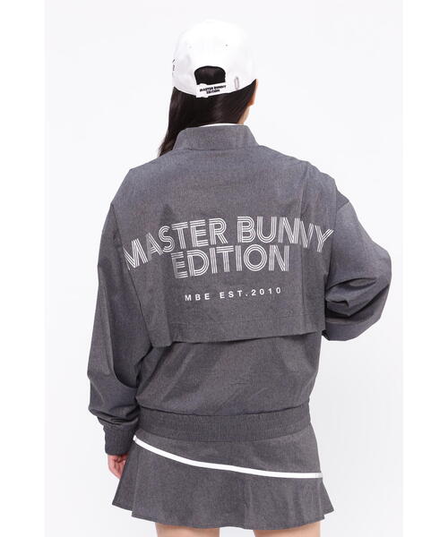 特価！マスターバニー　ポリエステルストレッチタフタ スタンドブルゾン MASTER BUNNY EDITION（マスターバニーエディション）の