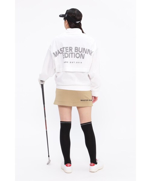 特価！マスターバニー　ポリエステルストレッチタフタ スタンドブルゾン MASTER BUNNY EDITION（マスターバニーエディション）の