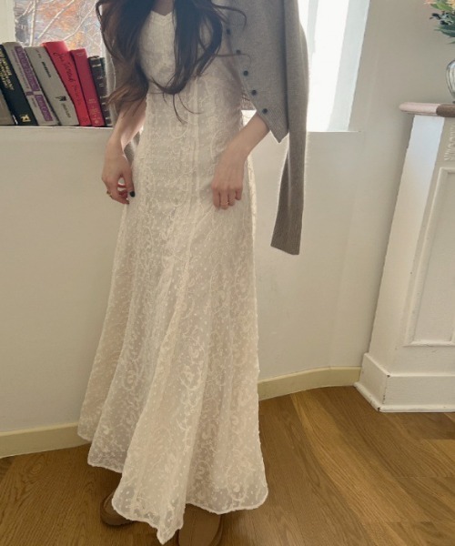 FREE STYLISTS（フリー スタイリスト）の「YUGA_YGMC  レース キャミソールワンピース（ワンピース・レディース・オフホワイト/ブラック・M/S）」の9枚目の写真