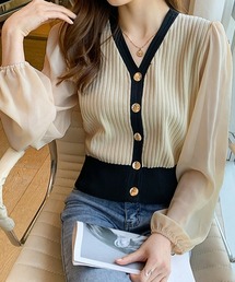 レディース ニットトップス 韓国風 秋服