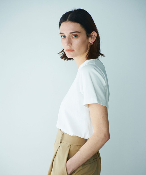 N.O.R.C（ノーク）の「マルチファンクションTシャツ（Tシャツ/カットソー・レディース・ピンク/グリーン/チャコール/オフホワイト/ブラック・M/S）」の9枚目の写真