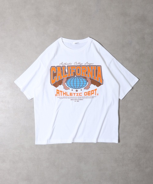 RGY(アールジーワイ)の「RGY CALIFORNIA ビッグシルエットTシャツ(Tシャツ/カットソー・メンズ・ブラック/ホワイト/ネイビー・L/M)」の16枚目の写真